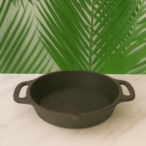 CAST IRON SKILLET(SEASONED)10INCH