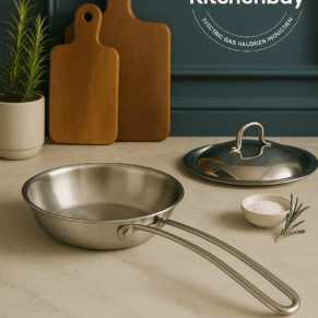 PLATINUM TRIPLY STAINLESS STEEL FRYPAN 900ML/1300ML