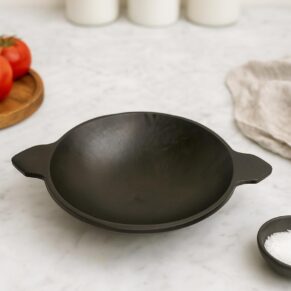 CAST IRON APPAKAL(SEASONED)8INCH