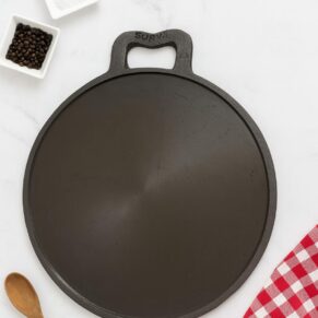 CAST IRON DOSATAWA(SEASONED)11INCH WITHOUT EDGE