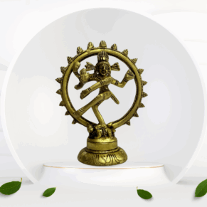 Brass Nataraja Shiva Idol