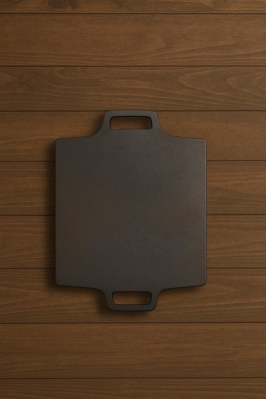 CAST IRON SQUARE DOSA TAWA(SEASONED) - Image 2