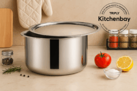 PLATINUM TRIPLY STAINLESS STEEL TOPS LARGE