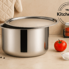 PLATINUM TRIPLY STAINLESS STEEL TOPS MEDIUM