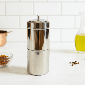 STAINLESS STEEL POLISH VINTAGE COFFEE FILTER