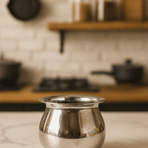 STAINLESS STEEL PREMIUM BABY POT/GUNDU SOMBU/CUTE MINIATURE POT