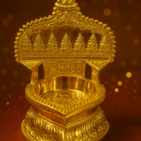 PURE BRASS SAPTHAKANNI VILAKU/LAMP/DIYA