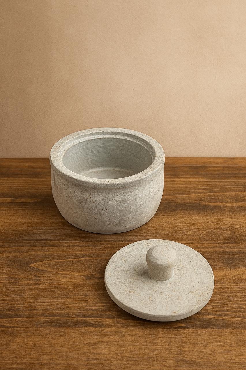 Handcrafted Soapstone Jars & Containers – Elegant Natural Stone Storage for Home & Kitchen - Image 2