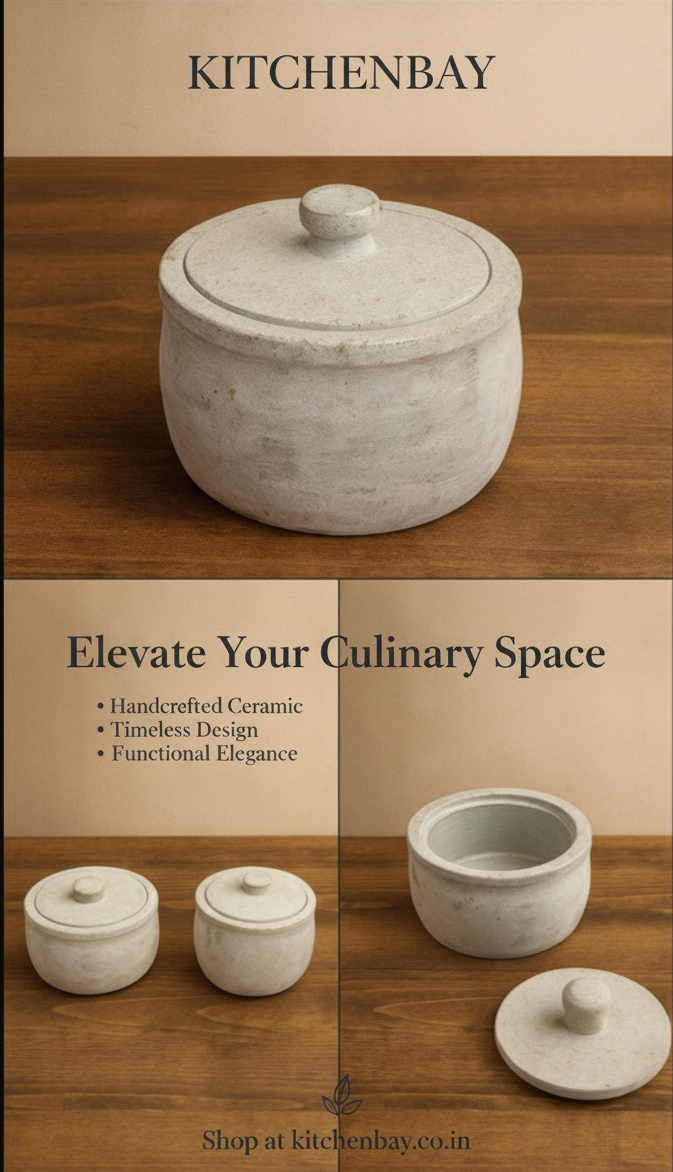 Handcrafted Soapstone Jars & Containers – Elegant Natural Stone Storage for Home & Kitchen