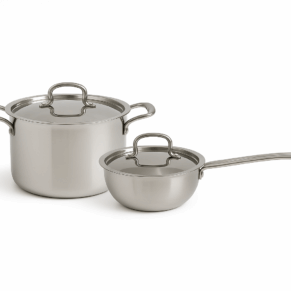 KITCHENBAY TRIPLY DUO | BRIYANI POT3.1L/ WOKPAN 800ML(4PCS)