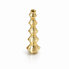 Kitchenbay Pure Brass Kubera Kalash (Ghara) Set of 5 – Pooja & Vastu Use